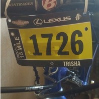 My rider number for first official full event, the Gran Fondo Hincapie