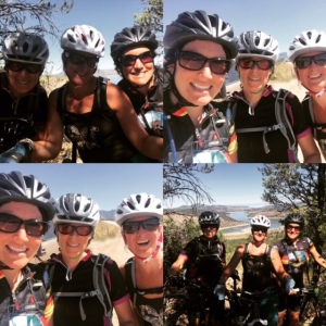 Some of my favorite ladies to ride with ever